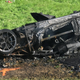 Hammond’s crashed Rimac One. Photo credit: The Grand Tour
